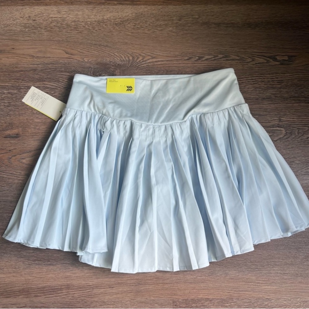 Plus size All in Motion Light Blue Pleated Skirt size XXL. 
New with tags.